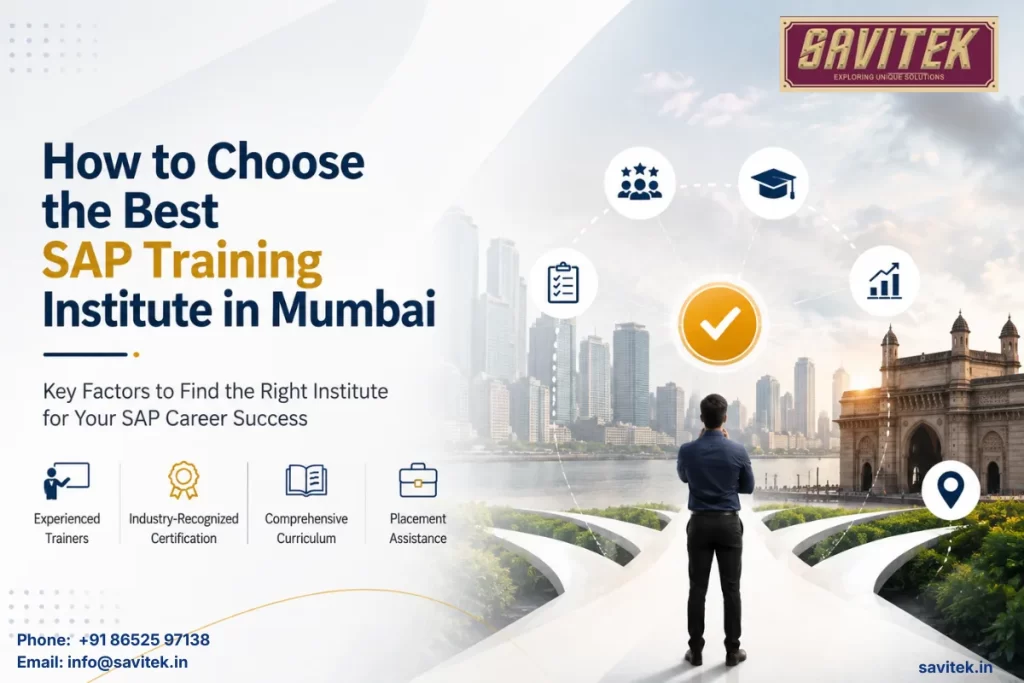 SAP Training Institute in Mumbai classrooms